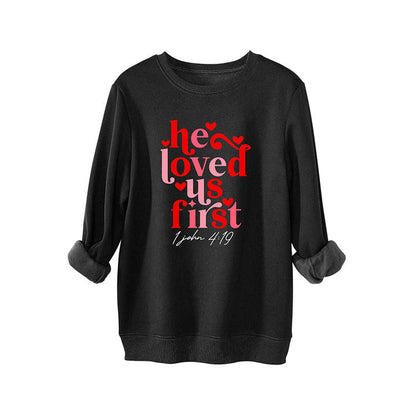 Damen Sweatshirt Lässiger Schnitt Mit Spruch Norvielle