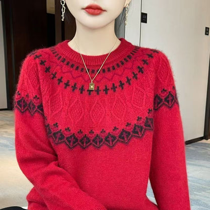 Damen Strickpullover Kuschelnder Norvielle
