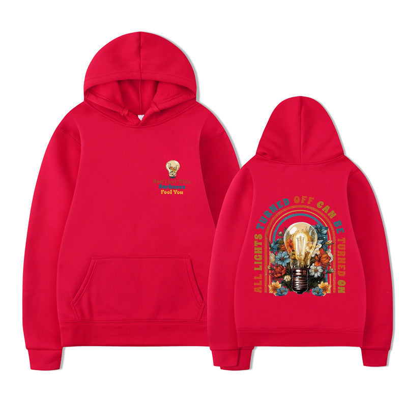 Damen Kapuzenpullover Bunt Entspannter Sitz