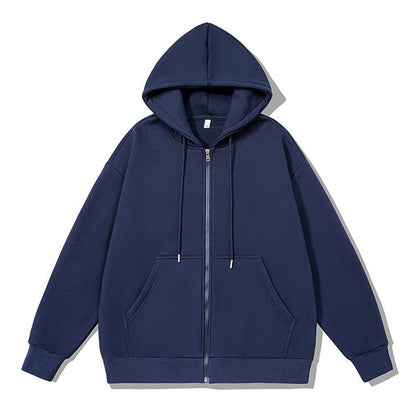 Damen Zip-Hoodie Weiches Innenfutter Praktische Taschen Norvielle