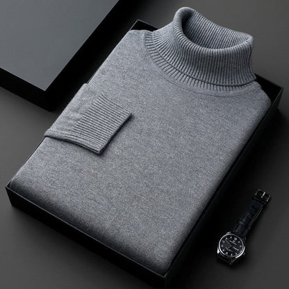 Strickpullover mit Kragen
