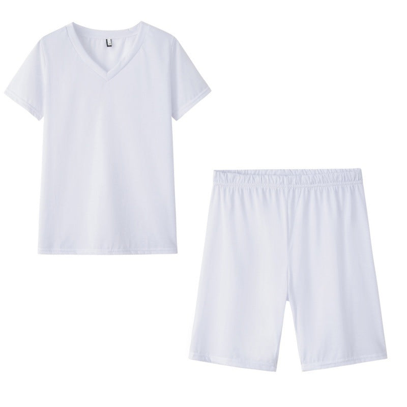 Damen Sportbekleidung Set V-Ausschnitt Elastisch Norvielle