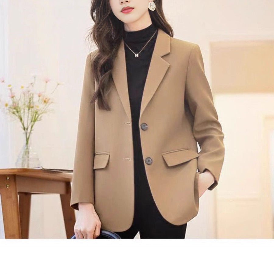 Damen Blazer Strukturiert Zeitlose Details Norvielle