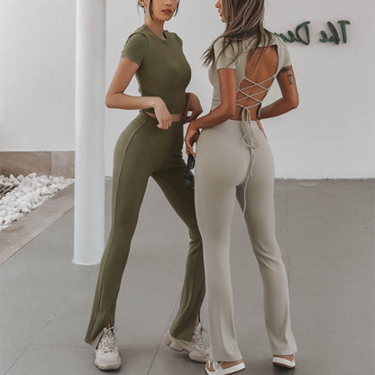 Damen Crop- Sportlich Norvielle