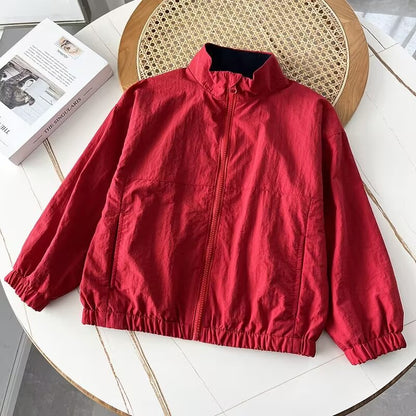 Damen Leichte Übergangsjacke Stehkragen Norvielle