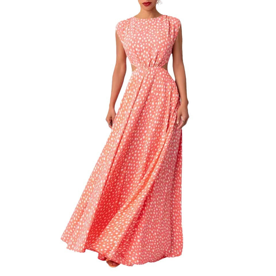 Damen Maxikleid Bodenlang Elegantes Design
