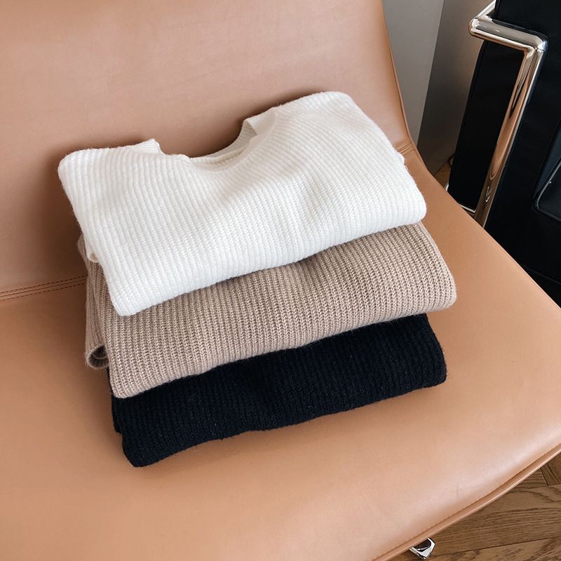 Damen Strickpullover mit Gürtel Norvielle