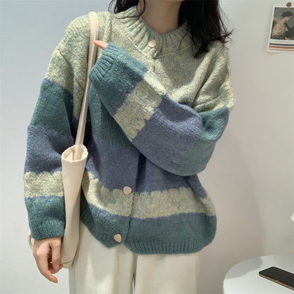 Damen Strickcardigan Gemustert Norvielle
