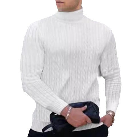 Herren Rollkragenpullover Komfortstrick Qualität Norvielle