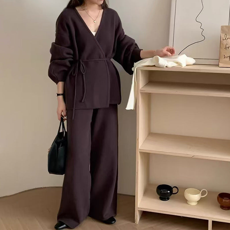 Damen Wickeljacke Lässige Passform Weite Norvielle