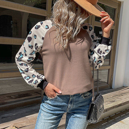 Damen Pullover Tiermuster Lässig Norvielle