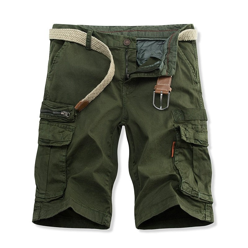 Herren Cargo-Shorts Robust Mit Multi-Taschen