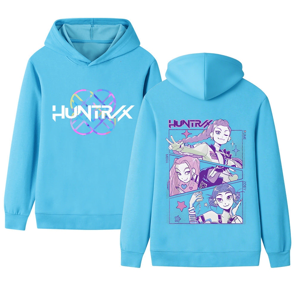 Damen Kapuzensweater Anime-Design Gemütlich Norvielle
