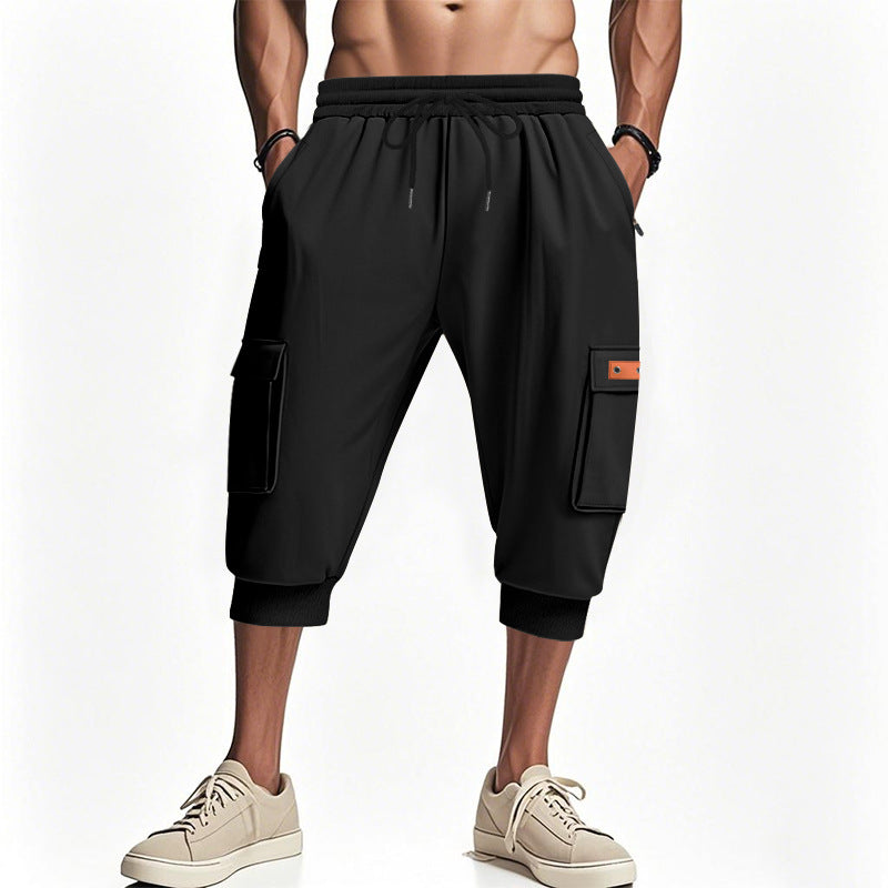 Herren Cargo-Shorts Elastischer Bund Bequem