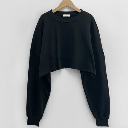 Damen Oversized Pullover Voluminöse Ärmel Norvielle