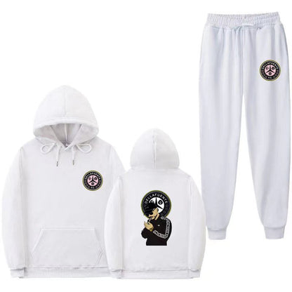 Damen Pullover Set mit Jogginghose und einzigartigem Druck