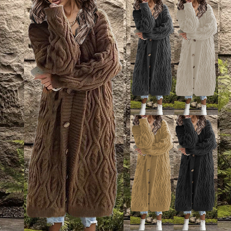 Damen Kurzjacke Grobstrick Zopfmuster Norvielle - Norvielle