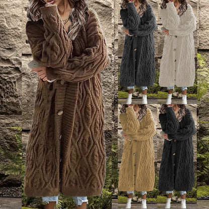 Damen Kurzjacke Grobstrick Zopfmuster Norvielle - Norvielle