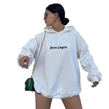 Damen Oversized Hoodie Kängurutasche Norvielle