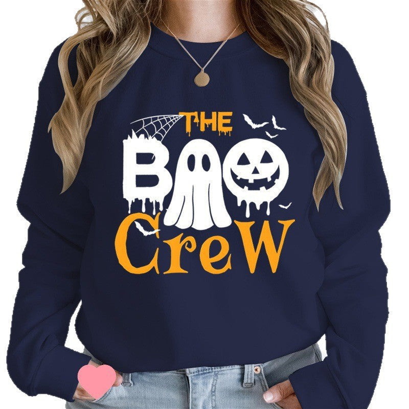 Damen Sweatshirt Halloween Grafikdruck