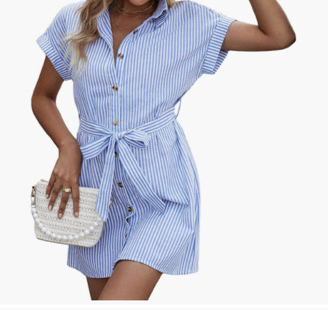 Damen Sommerhemdkleid Norvielle