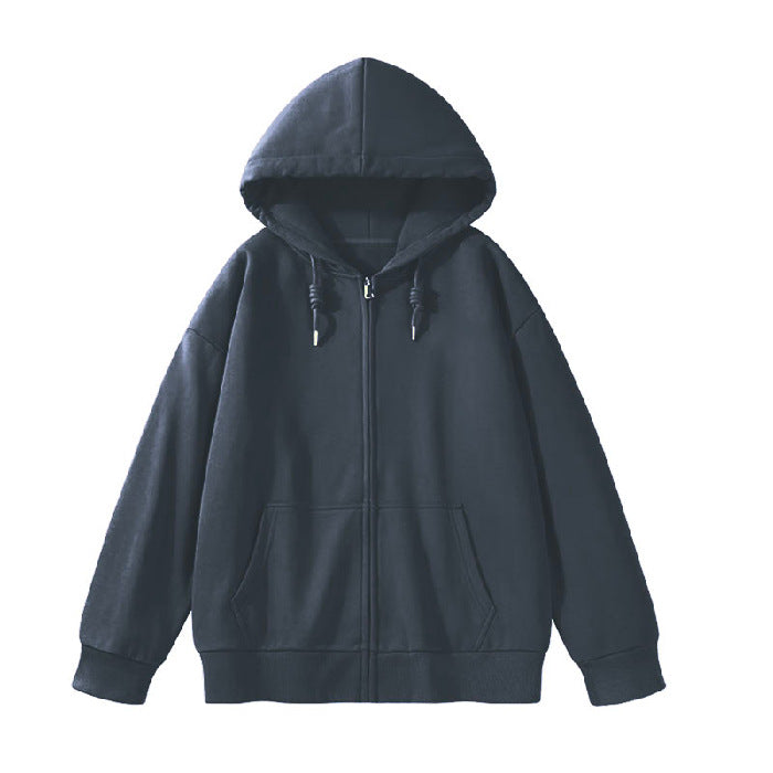 Damen Kapuzen-Sweatjacke Ergonomisch Reißverschluss