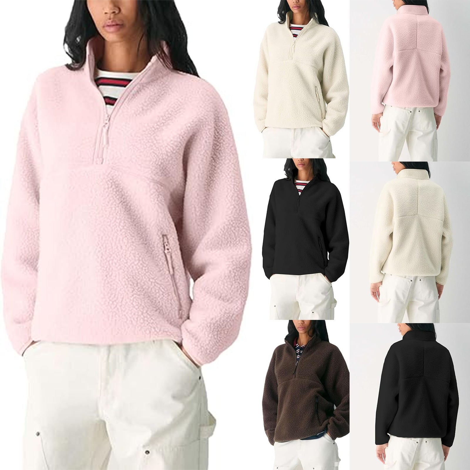 Damen Fleece-Pullover Norvielle - Norvielle