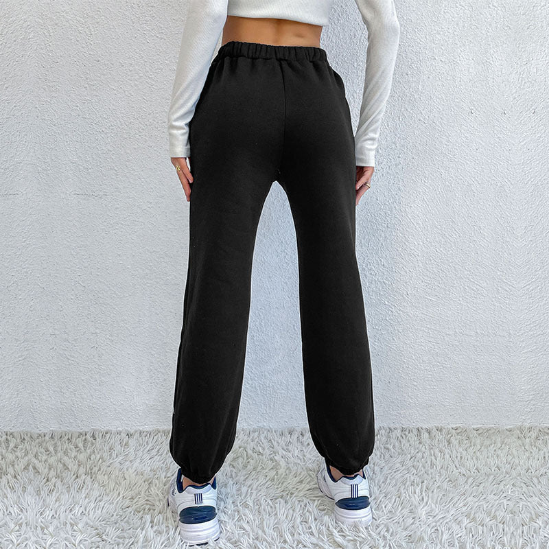 Damen Sport-Jogginghose Bunt Schmetterlingsdesign
