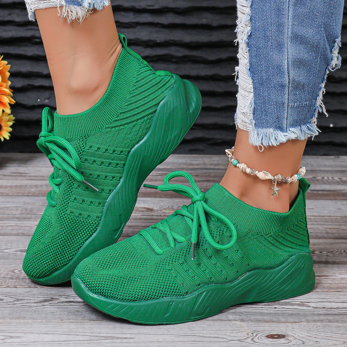Damen Sportschuhe Atmungsaktives Obermaterial Flexibel