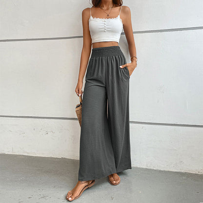 Damen Palazzo-Hose Weite Bein Norvielle