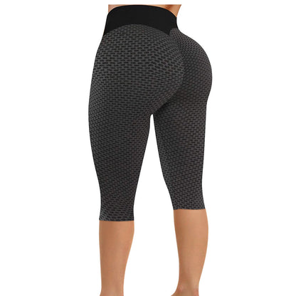 Damen Sportleggings Hochgeschnitten Nahtdesign