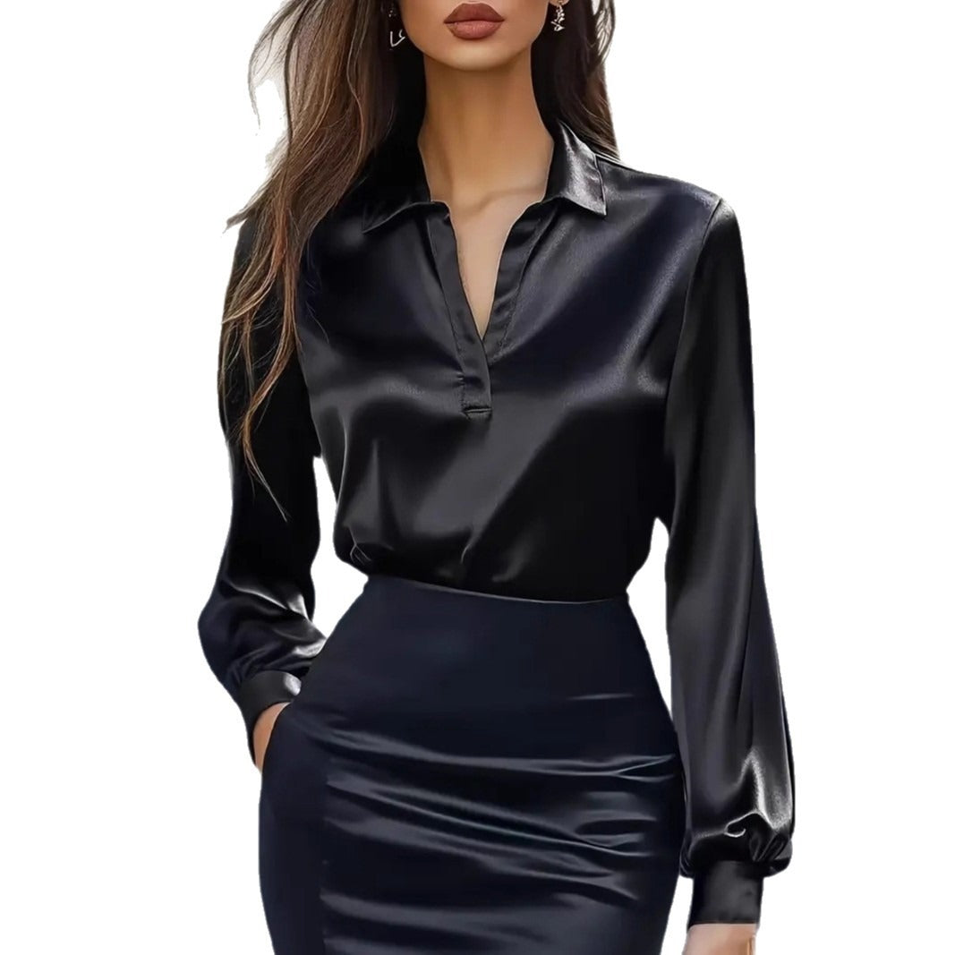 Damen elegante Bluse Norvielle