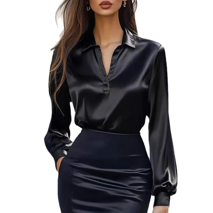 Damen elegante Bluse Norvielle