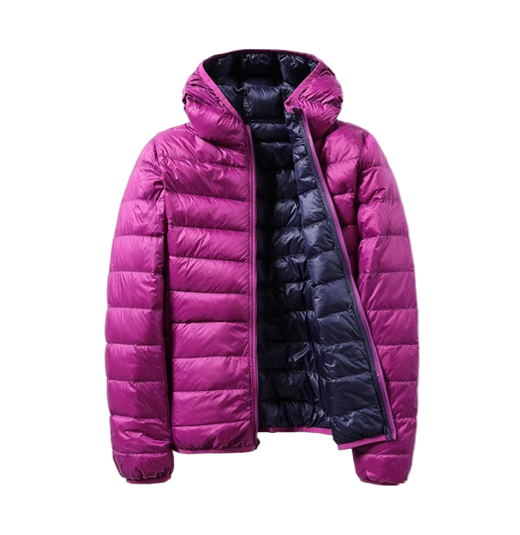 Damen Übergangsjacke Mit Kapuze