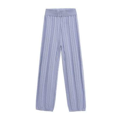Damen Strickhose Elegantes Design Norvielle