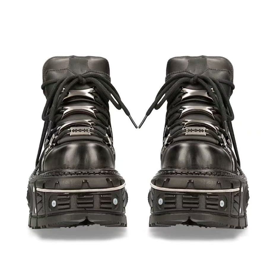 Damen High- Stiefel Robust Gummisohle