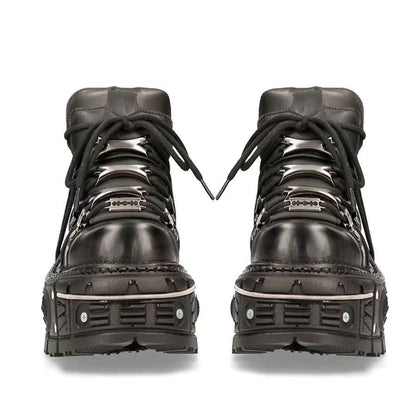Damen High- Stiefel Robust Gummisohle