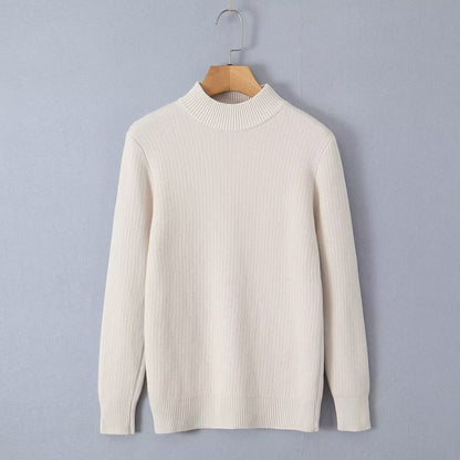 Damen Feinstrickpullover Stehkragen Norvielle