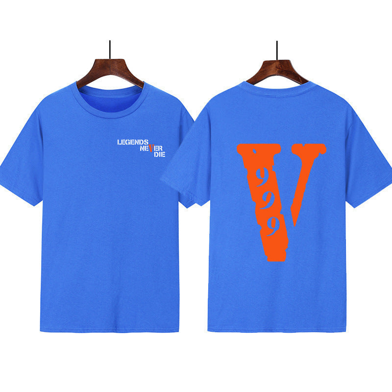 Damen Grafik T-Shirt mit originellem Schriftzug und kreativem Design