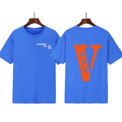 Damen Grafik T-Shirt mit originellem Schriftzug und kreativem Design