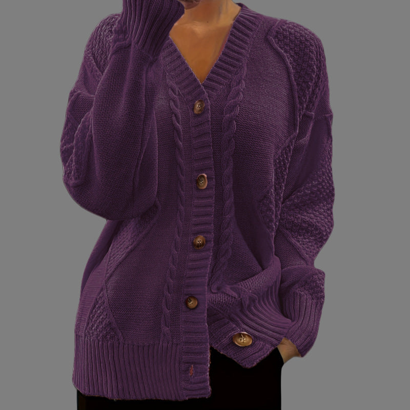 Damen Strickjacke Oversized Norvielle