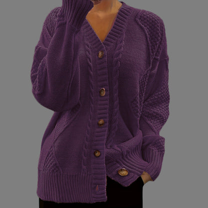 Damen Strickjacke Oversized Norvielle