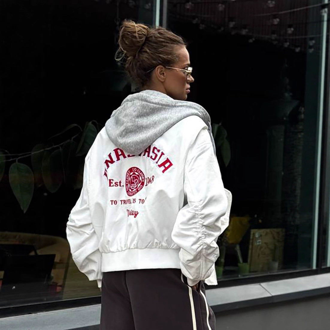 Damen Oversized Freizeitjacke