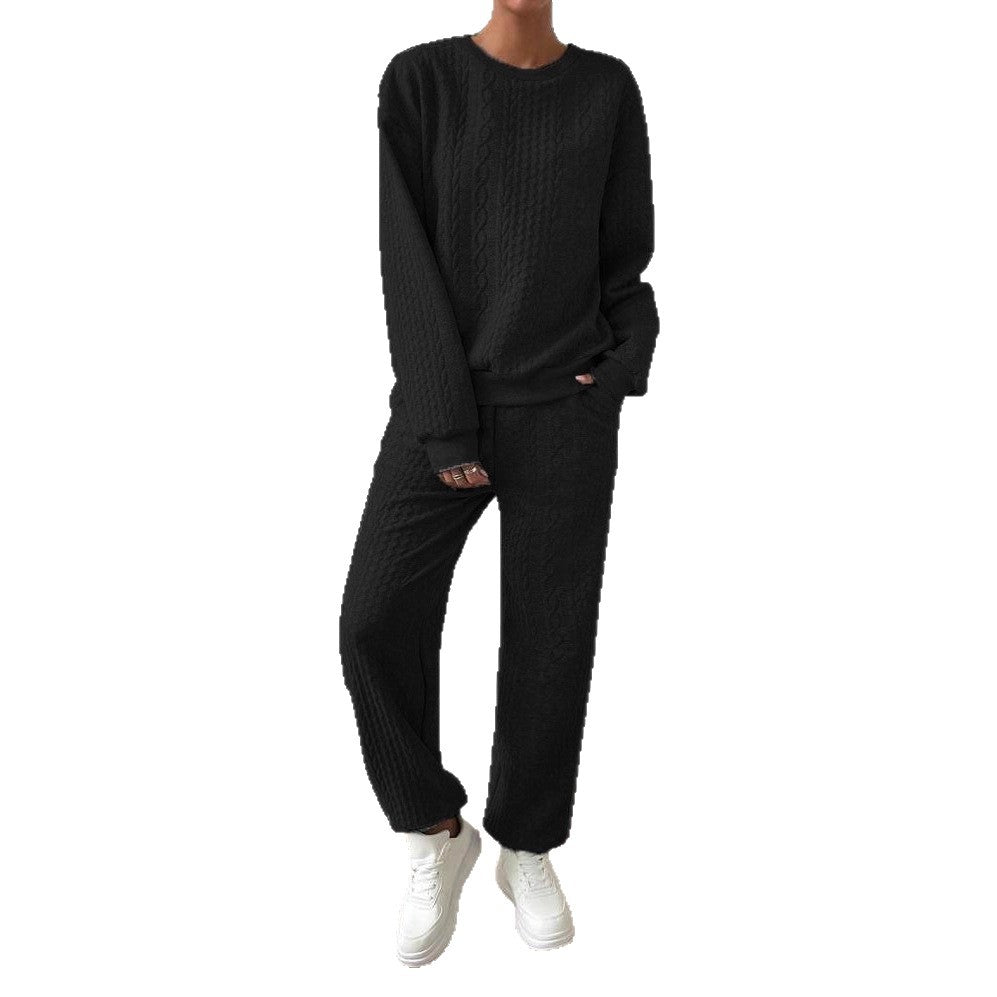Damen Strickset Lockerer Schnitt Kuschelig Norvielle