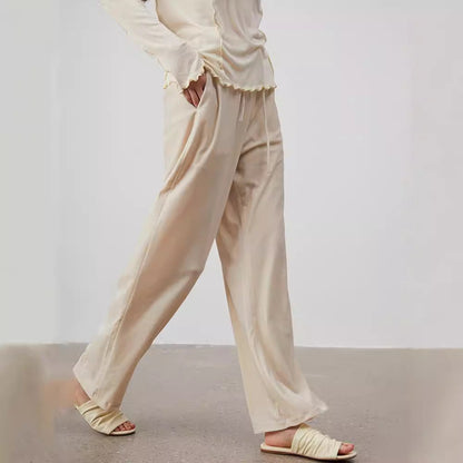 Damen Samt-Hose Bequem Norvielle
