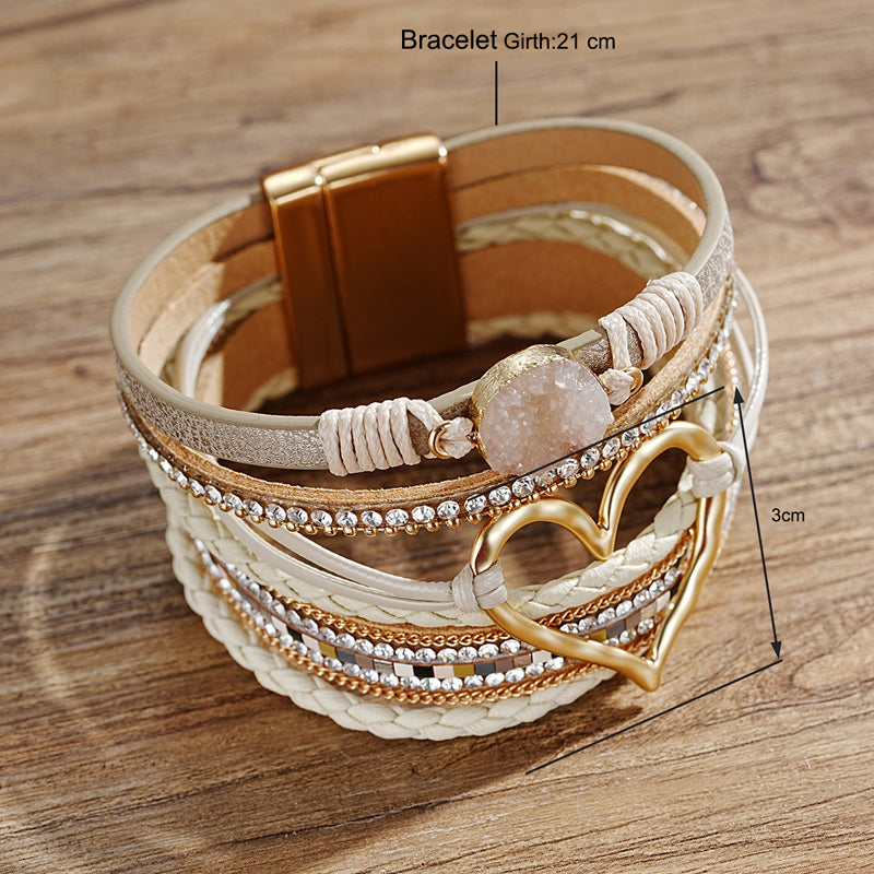 Norvielle Damen Boho Armband