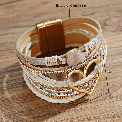 Norvielle Damen Boho Armband