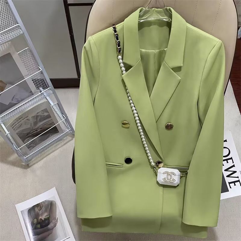 Damen Blazer Doppeltgefaltet Elegantes Design