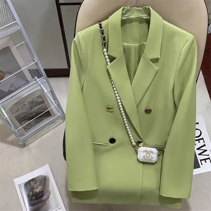 Damen Blazer Doppeltgefaltet Elegantes Design