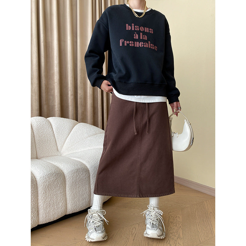 Damen Maxirock Stretch Elegant